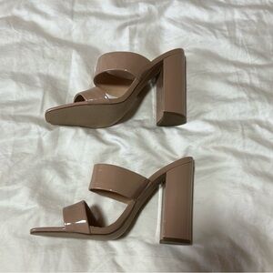 Steve Madden beige heels